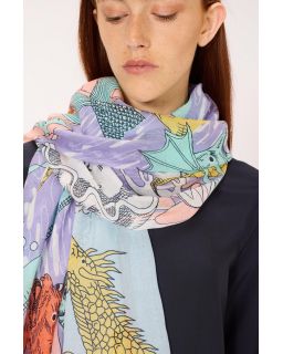 Etole 100 Fantastique 100% Coton Pastel Taille 100X190 Cm