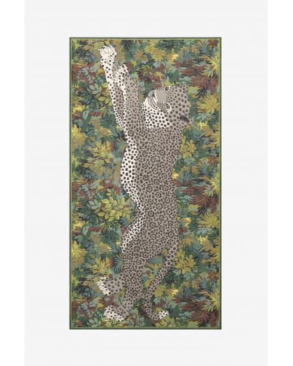 Etole 100 Mike 100% Coton Kaki Taille 100X190 Cm