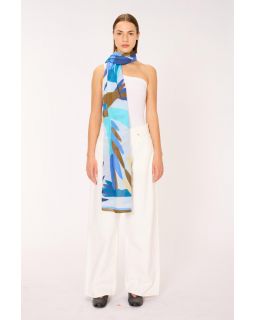 Etole 100 Voyage 100% Coton Bleu Taille 100X190 Cm