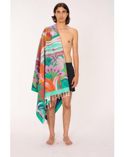 Fouta 100 Rio 100% Coton Nuit Taille 100X190 Cm