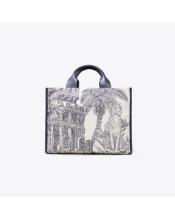 Sac Nomade Piranesi Nuit Corps 100% Coton Anse 100% Cuir Finitions 100% Cuir Tai
