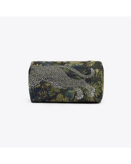 Trousse S Mike Kaki Corps 100% Polyester Finitions 100% Cuir Taille 22.5X14X11.5