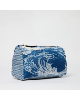 Trousse S Balthazar Bleu Marine Corps 100% Polyester Finitions 100% Cuir Taille