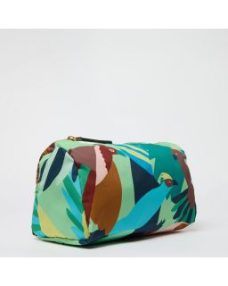Trousse S Voyage Multico Corps 100% Polyester Finitions 100% Cuir Taille 22.5X14