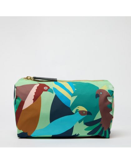 Trousse S Voyage Multico Corps 100% Polyester Finitions 100% Cuir Taille 22.5X14