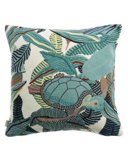 Dori, Coussin Dori Outdoor, Lagon, 100% Polypropylene, Taille 45X45X0Cm