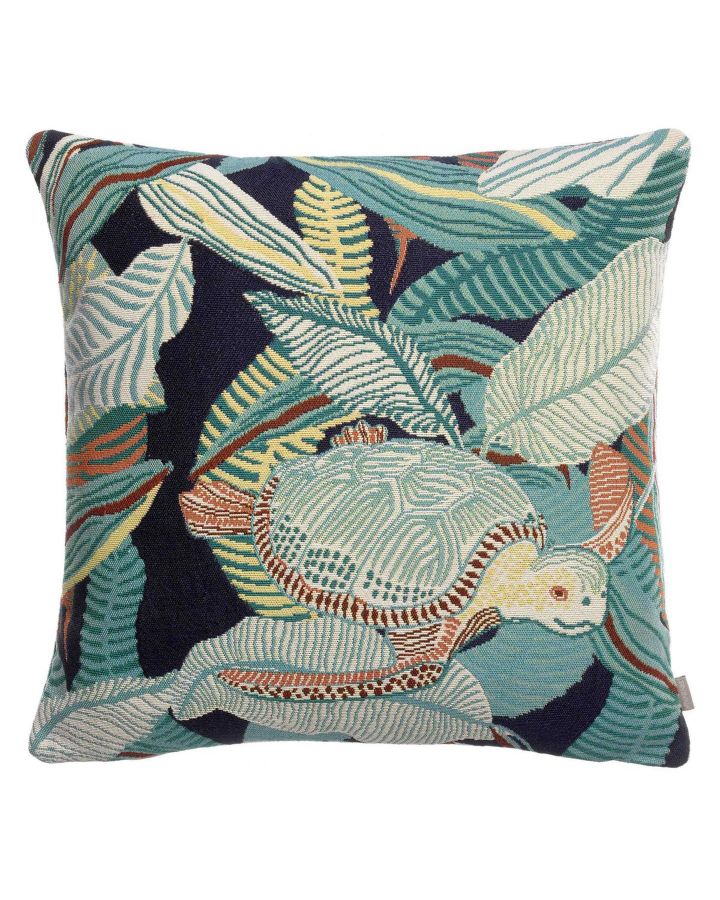 Dori, Coussin Dori Outdoor, Lagon, 100% Polypropylene, Taille 45X45X0Cm