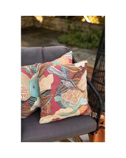 Dori, Coussin Dori Outdoor, Papaye, 100% Polypropylene, Taille 65X40X0Cm