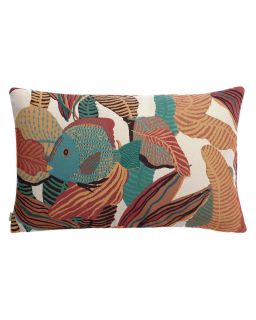 Dori, Coussin Dori Outdoor, Papaye, 100% Polypropylene, Taille 65X40X0Cm