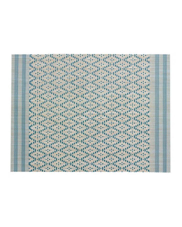 Kadra, Set De Table Kadra, Paon, 75%Pvc 25%Polyester, Taille 45X33X0Cm