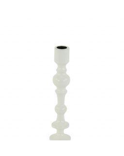 Chandelier Ø10X34 Cm Sheva Blanc Brillant