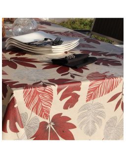 Nappe Plastifie Borneo Picante 250X150 Cm