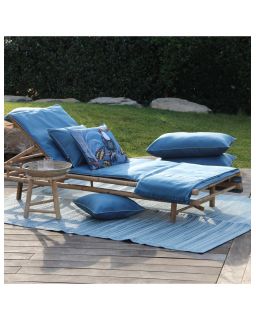 Coussin Juan Les PinsBlue Stone 40X60 Cm