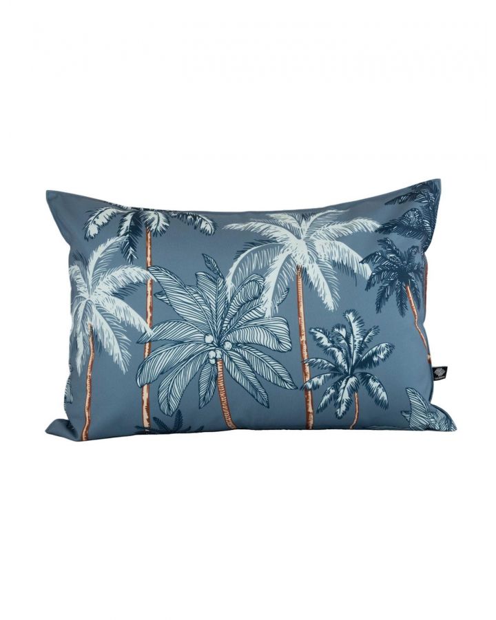 Coussin PalmiersBlue Stone 40X60 Cm