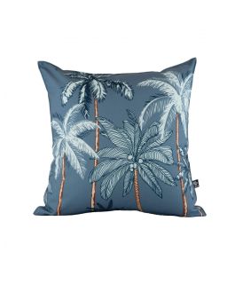 Coussin PalmiersBlue Stone 45X45 Cm