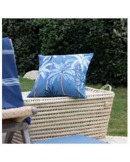 Coussin PalmiersBlue Stone 45X45 Cm