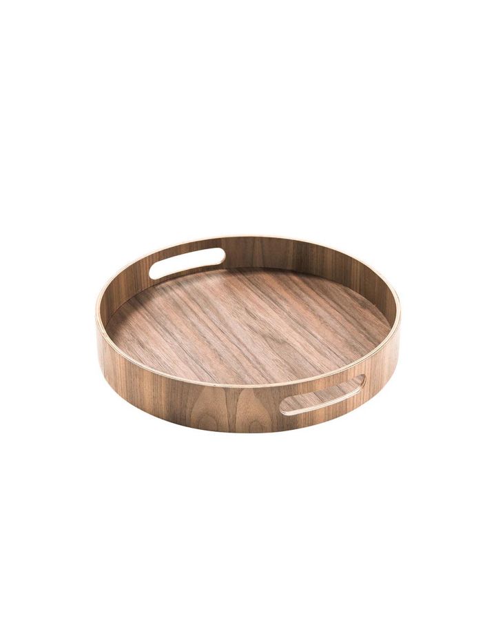 Plateau Rond Ø35cm Brun Taille S