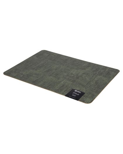 Set de Table Fabrik Rect Vert Marron