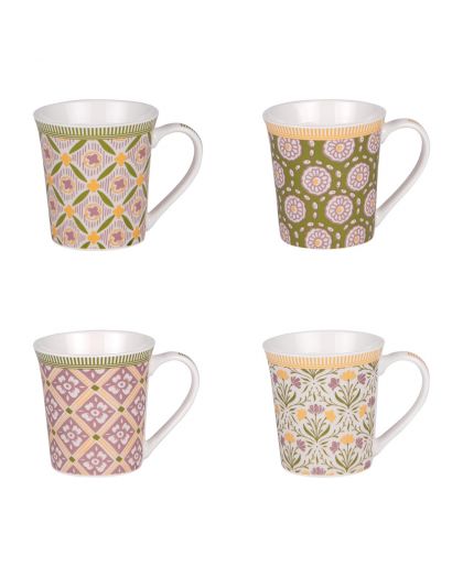 Coffret 4 Mugs 38Cl Chester