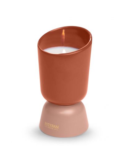 Bougie Parfumee Iconic Color Rechargeable 220G Teck Et Tonka