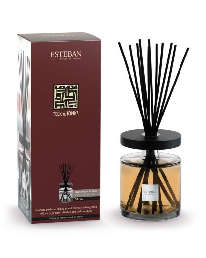 Bouquet Parfume Ellipse Rechargeable 500Ml Teck Et Tonka