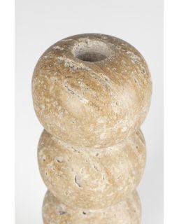 Candle Holder Rome Travertin