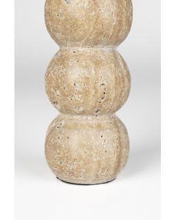 Candle Holder Rome Travertin