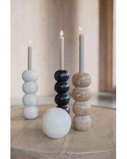 Candle Holder Rome Travertin