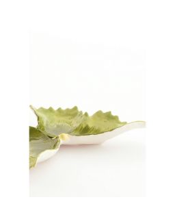 Plat 21X16X3 Cm Butterfly Vert Clair-Vert