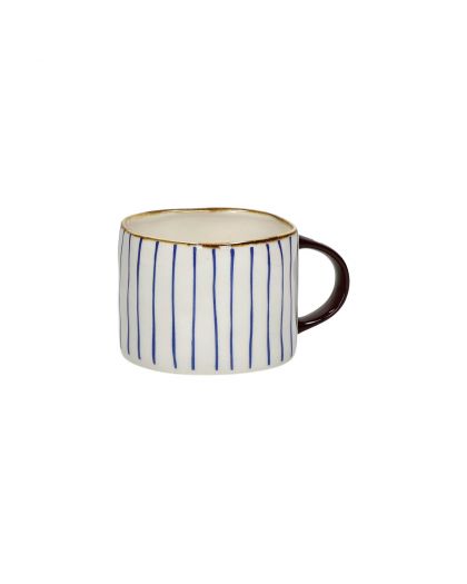  Anafi Mug Porcelaine L 12,3 X W 8,8 X H 6,8 Cm Blanc