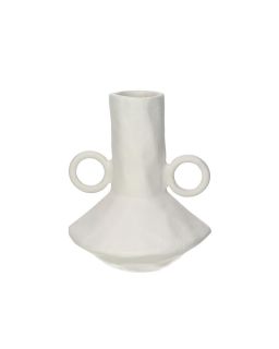  Trulli Vase Aluminium Ø17,5 X H 21 Cm Blanc Cassé