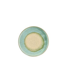  Shiso Dessous De Verre Grès Ø11 X H 1,5 Cm Aqua