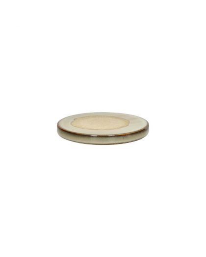  Shiso Coaster Grès Ø11 X H 1,5 Cm Écru