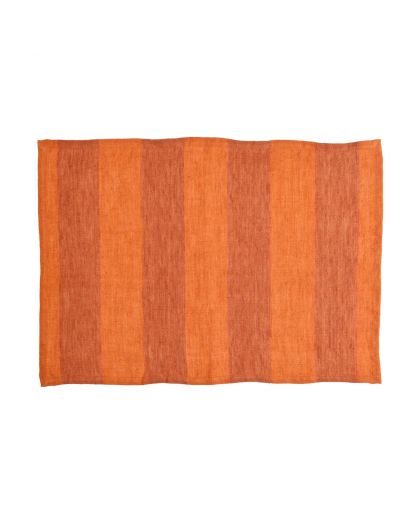  Cirque Magique Set De Table Lin L 50 X W 35 Cm Rouille