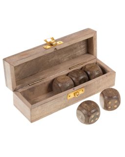 Boite A Des En Bois Clair Dont Eco : 0.06