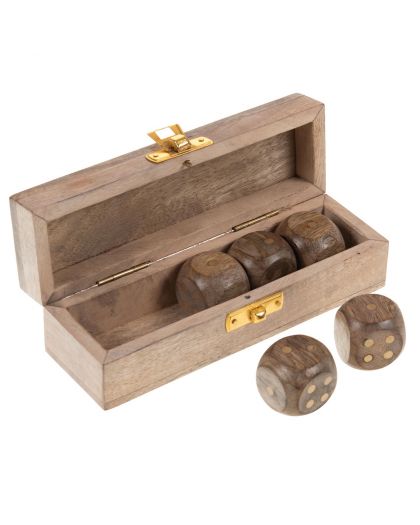 Boite A Des En Bois Clair Dont Eco : 0.06