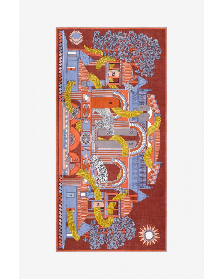 Etole 100 Nicolas 100% Laine Automne Taille 100X190 Cm