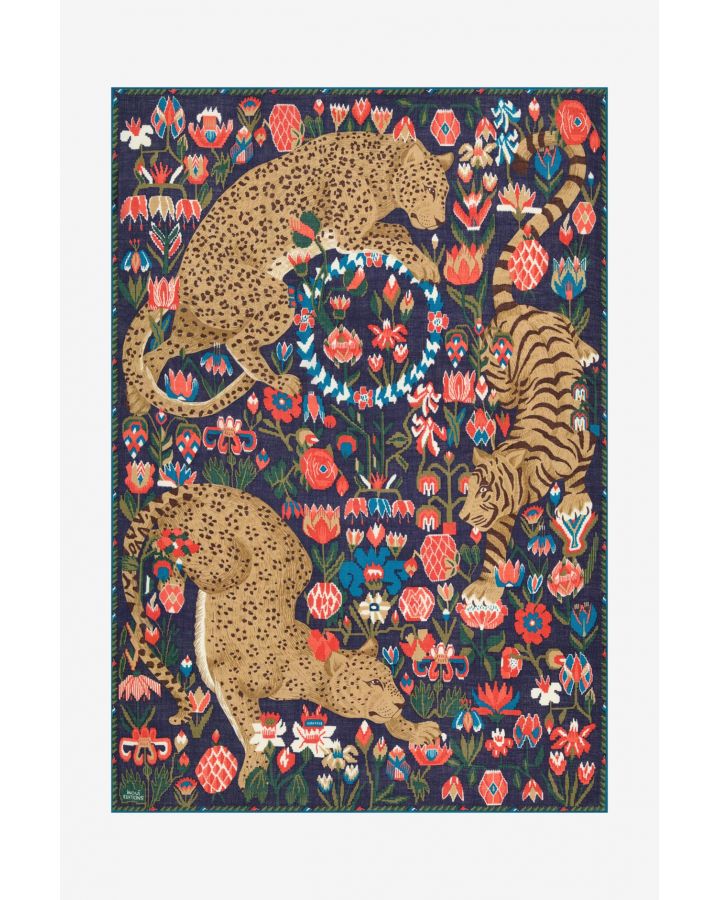 Etole 130 Jorgen 100% Laine Multico Taille 130X190 Cm