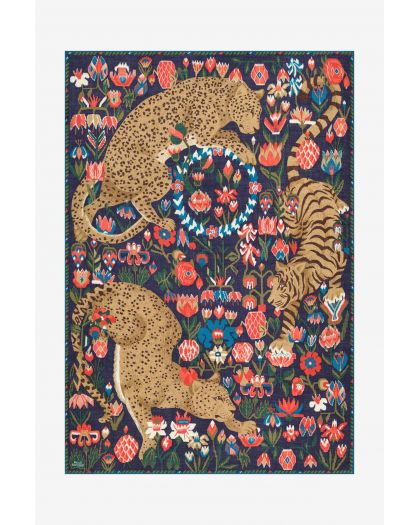 Etole 130 Jorgen 100% Laine Multico Taille 130X190 Cm