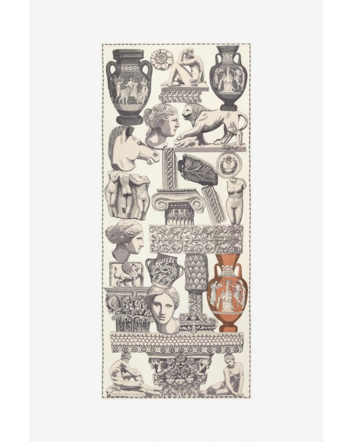 Etole 80 Archives 100% Laine Blanc Taille 80X190 Cm
