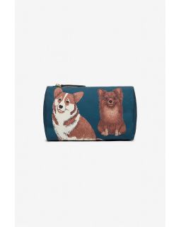 Trousse S Toutou Duck Bleu Canard Corps 100% Polyester Finitions 100%Cuir Tail