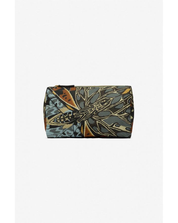 Trousse S Papillons Naturel Corps 100% Polyester Finitions 100%CuirTaille 22