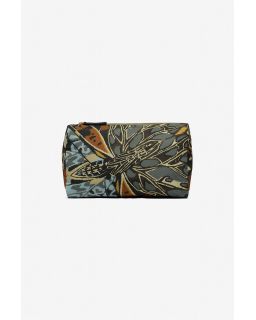 Trousse S Papillons Naturel Corps 100% Polyester Finitions 100%CuirTaille 22