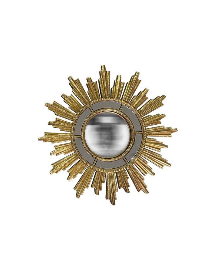 Miroir Soleil Facettes Convexe Ø28,5Cm Gr Miroir Soleil Facettes Convexe Ø28,5Cm Gr