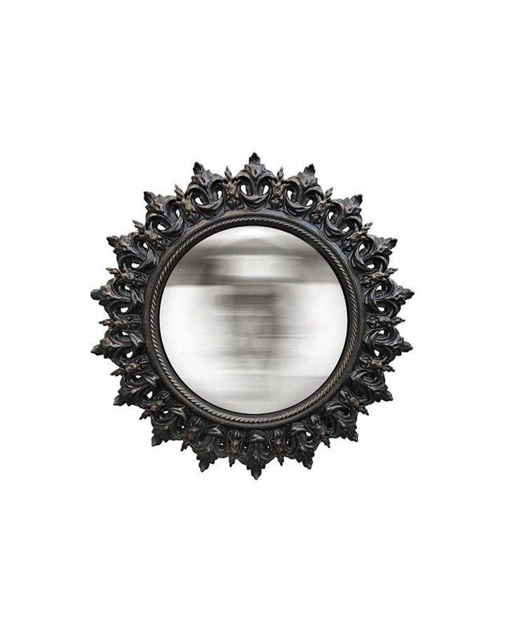 Miroir Convexe Noir Epis 21,3Cm Gr Miroir Convexe Noir Epis 21,3Cm Gr