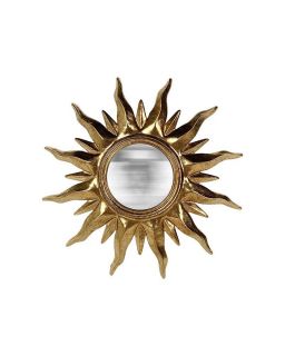 Miroir Convexe Soleil Dore 31Cm Gr Miroir Convexe Soleil Dore 31Cm Gr