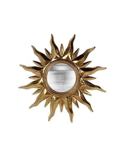Miroir Convexe Soleil Dore 31Cm Gr