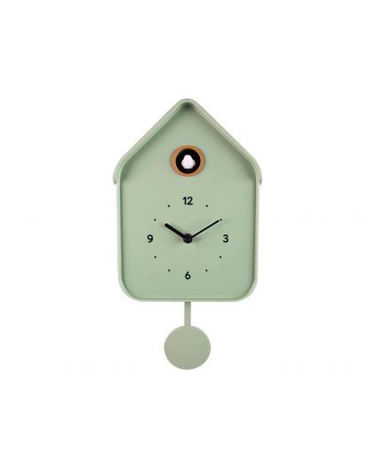 Horloge Coucou Vert 20,6X39Cm H