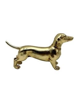 Statue Teckel Dore 31X7.5X17Cm St