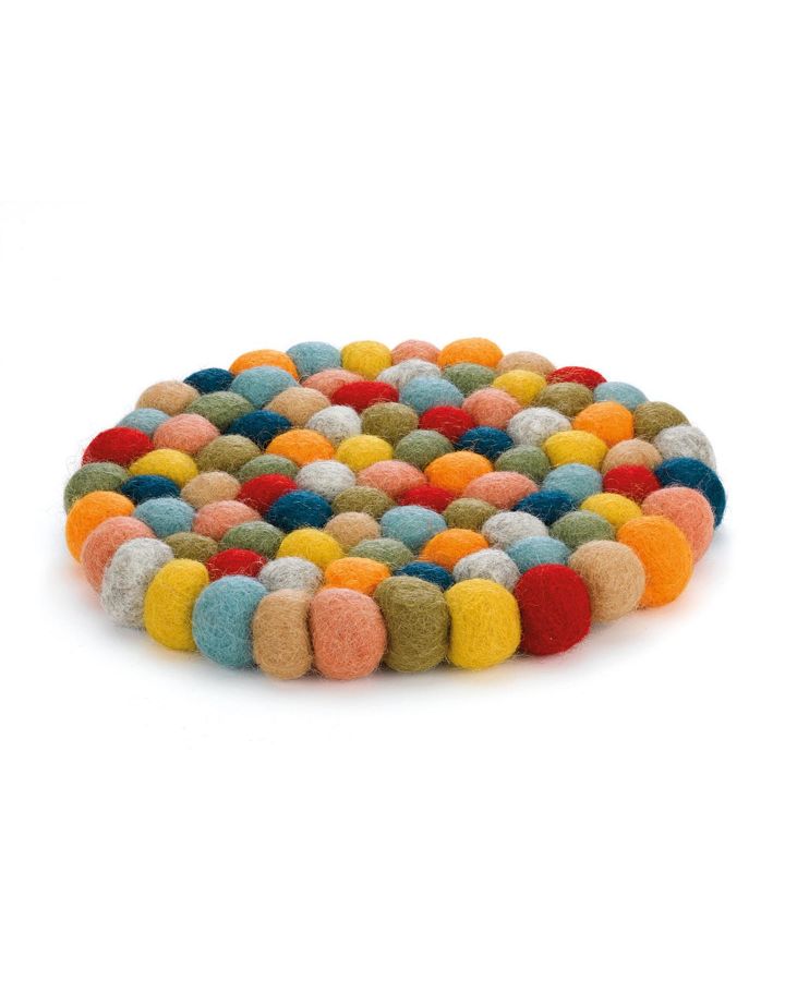 Dessous De Plat Lana Colore Rond